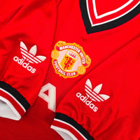 1984/86 Manchester United Home Football Shirt (L) Adidas - Football Finery - FF308113