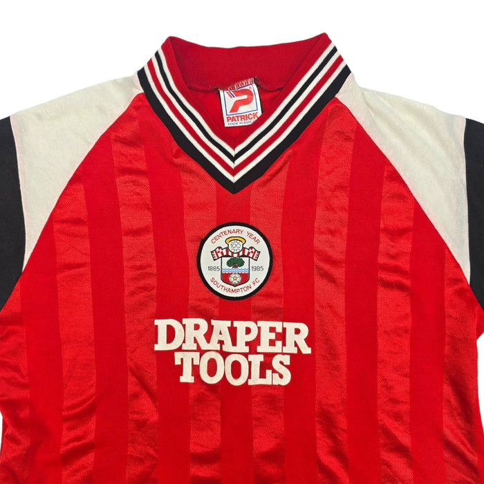 1985/87 Southampton Home Football Shirt (S) Patrick #9 (Centenary) - Football Finery - FF204037