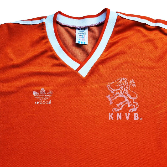 1985/88 Holland Home Football Shirt (L) Adidas - Football Finery - FF202708