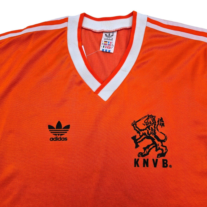 1985/88 Holland Home Football Shirt (XL) Adidas - Football Finery - FF307739