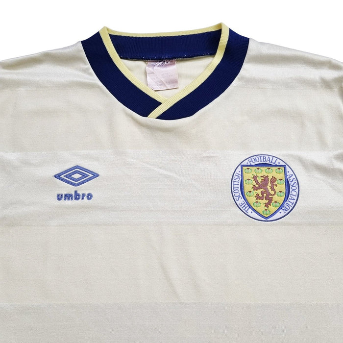 1985/88 Scotland Away Football Shirt (M) Umbro - Football Finery - FF202723