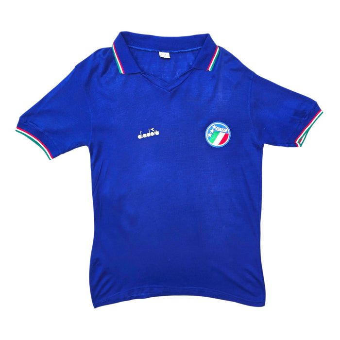 1986/88 Italy Home Football Shirt (L) Diadora - Football Finery - FF305336