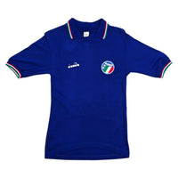 1986/88 Italy Home Football Shirt (M) Diadora - Football Finery - FF304460