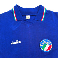 1986/88 Italy Home Football Shirt (M) Diadora - Football Finery - FF304460