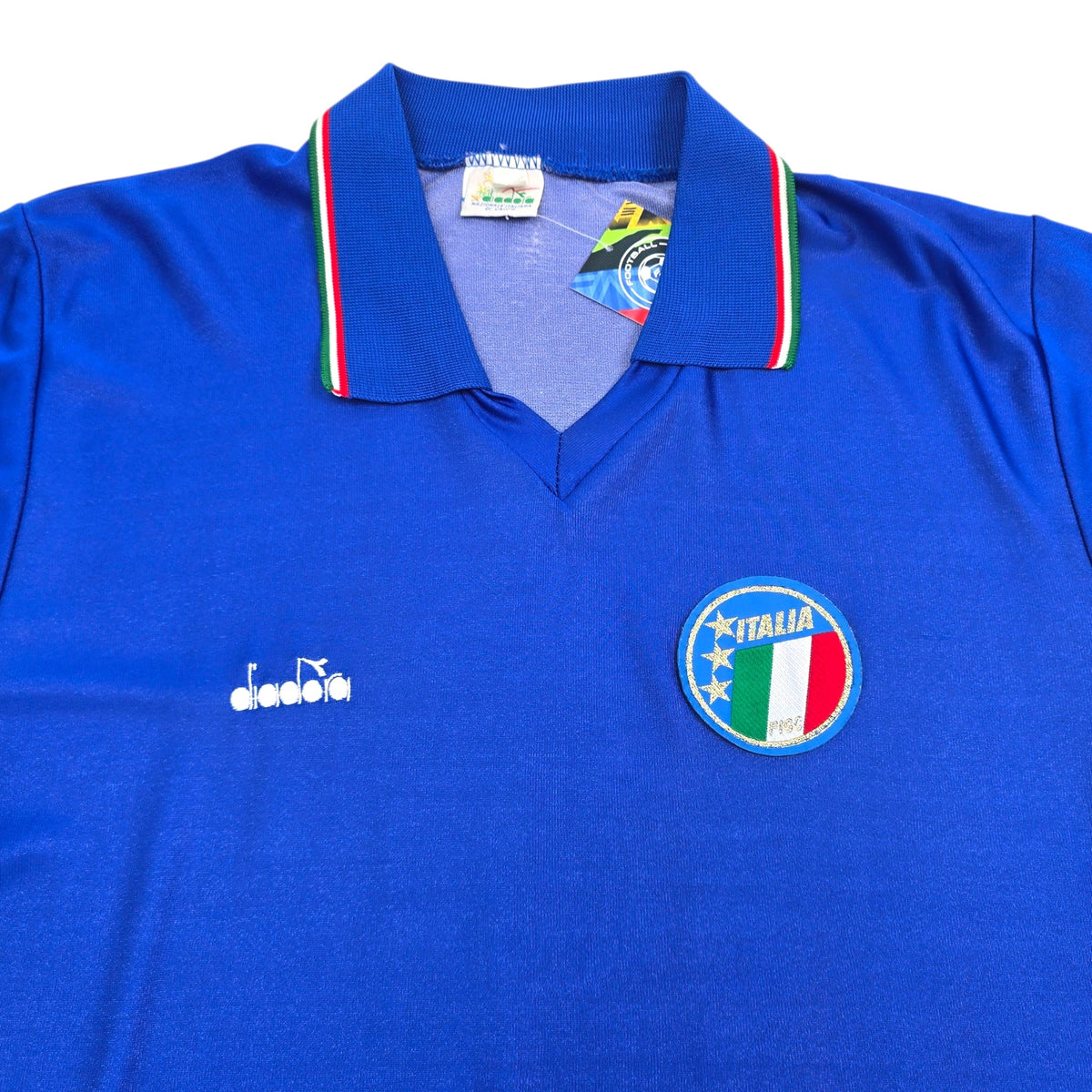 1986/90 Italy Home Football Shirt (L) Diadora - Football Finery - FF304296