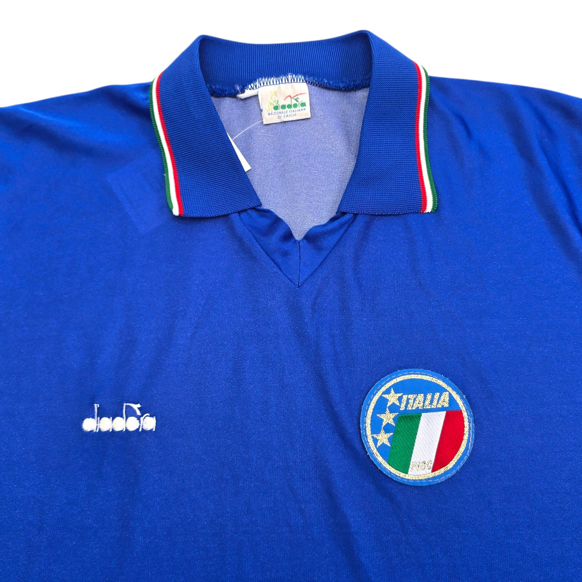 1986/90 Italy Home Football Shirt (M) Diadora - Football Finery - FF304459