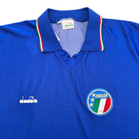 1986/90 Italy Home Football Shirt (M) Diadora - Football Finery - FF304459