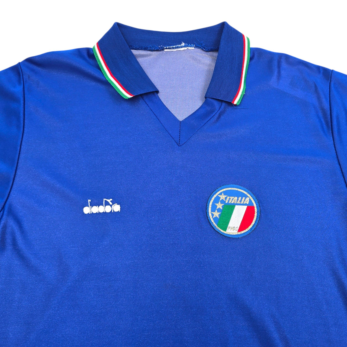 1986/90 Italy Home Football Shirt (M) Diadora - Football Finery - FF304461