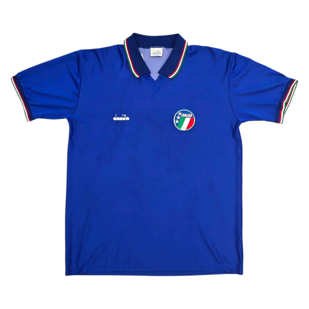 1986/90 Italy Home Football Shirt (M) Diadora - Football Finery - FF305335