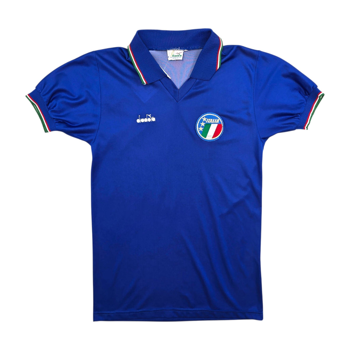 1986/90 Italy Home Football Shirt (S) Diadora - Football Finery - FF305349