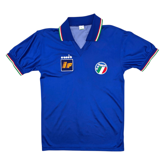 1986/90 Italy Training Shirt (M) Diadora (Player Issue) - Football Finery - FF300996