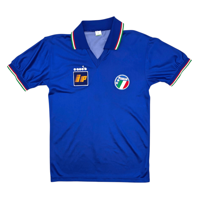 1986/90 Italy Training Shirt (M) Diadora (Player Issue) - Football Finery - FF300996