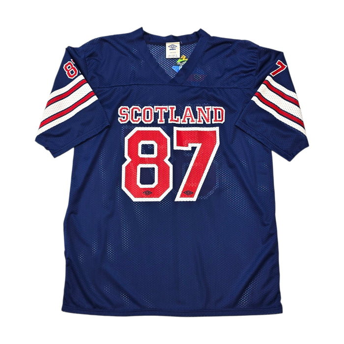 1987/88 Scotland American Football Top (XL) Umbro - Football Finery - FF302037