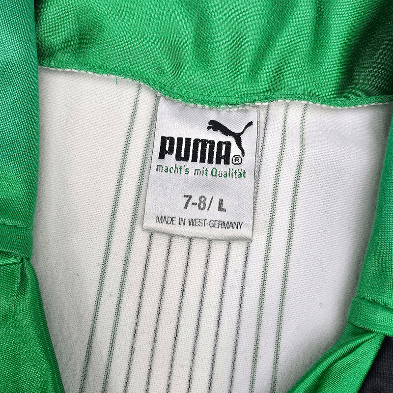 1987/89 Borussia Monchengladbach Home Football Shirt (L) Puma - Football Finery - FF300461