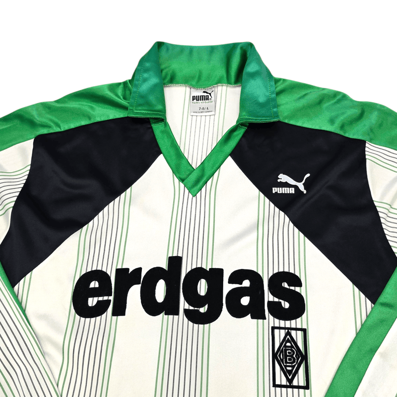 1987/89 Borussia Monchengladbach Home Football Shirt (L) Puma - Football Finery - FF300461