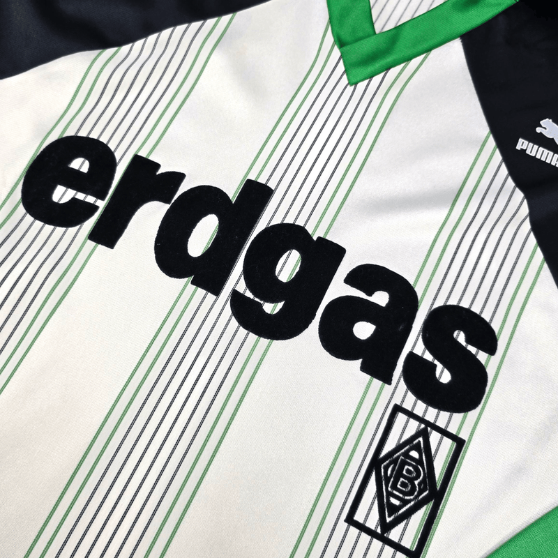 1987/89 Borussia Monchengladbach Home Football Shirt (L) Puma - Football Finery - FF300461