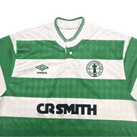 1987/89 Celtic Home Football Shirt (M) Umbro - Football Finery - FF304645