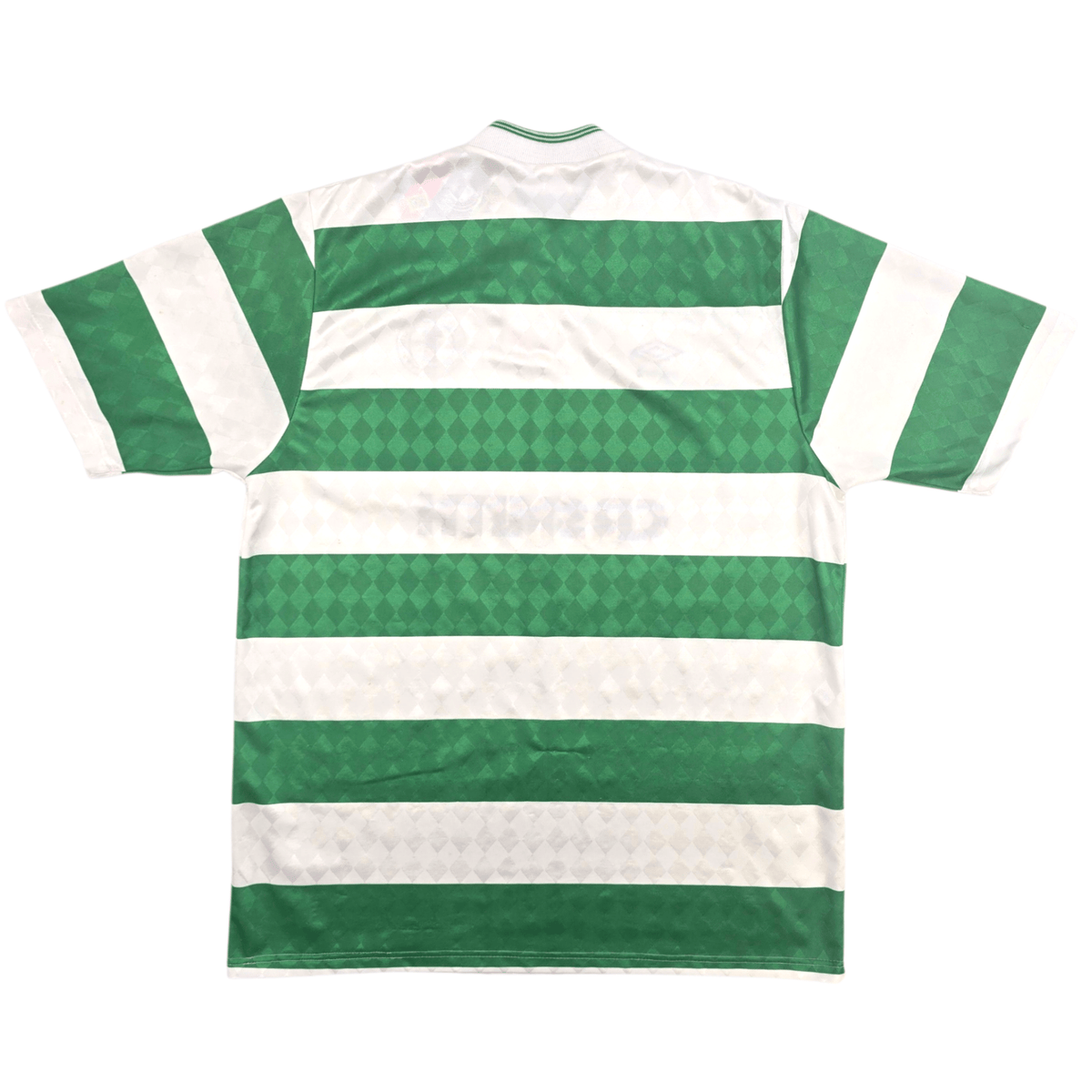 1987/89 Celtic Home Football Shirt (M) Umbro - Football Finery - FF304645