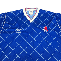 1987/89 Chelsea Home Football Shirt (L) Umbro - Football Finery - FF303084