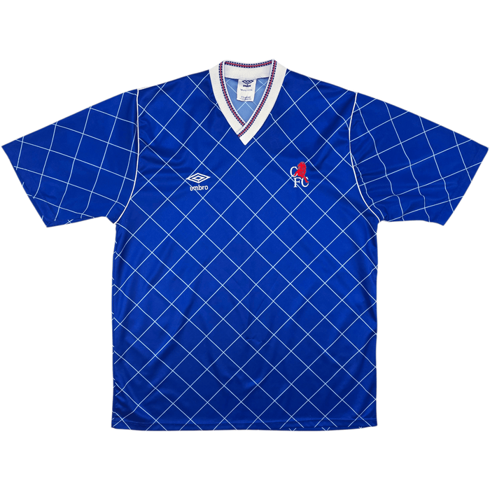 1987/89 Chelsea Home Football Shirt (L) Umbro - Football Finery - FF303084