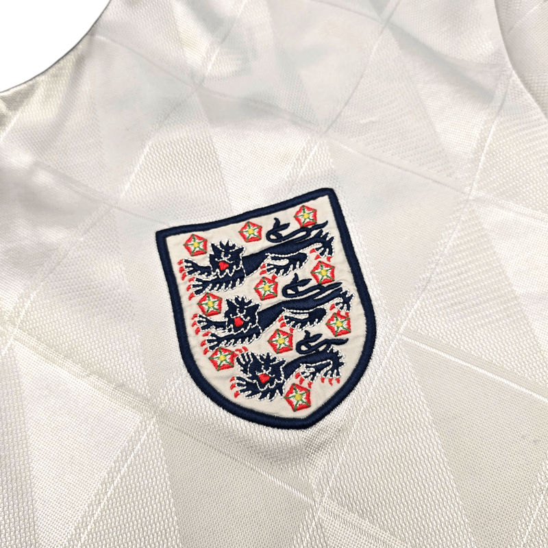1987/90 England Home Football Shirt (L) Umbro (Re - Issue) - Football Finery - FF300642