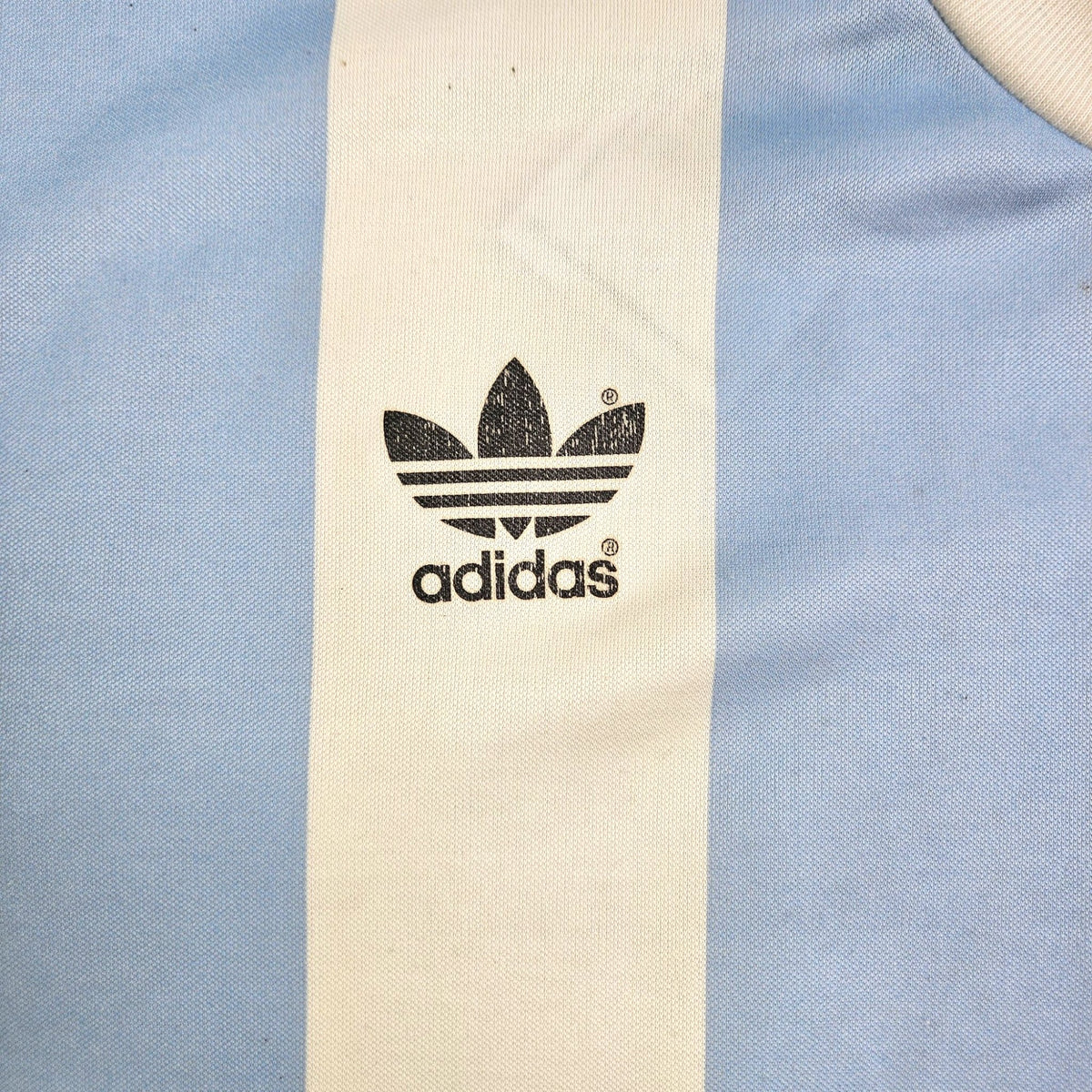 1988/89 Argentina Home Football Shirt (L) Adidas # 10 (Maradona) - Football Finery - FF202691