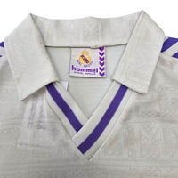 1988/89 Real Madrid Home Football Shirt (XL) Hummel - Football Finery - FF306478
