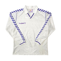1988/89 Real Madrid Home Football Shirt (XL) Hummel - Football Finery - FF306478