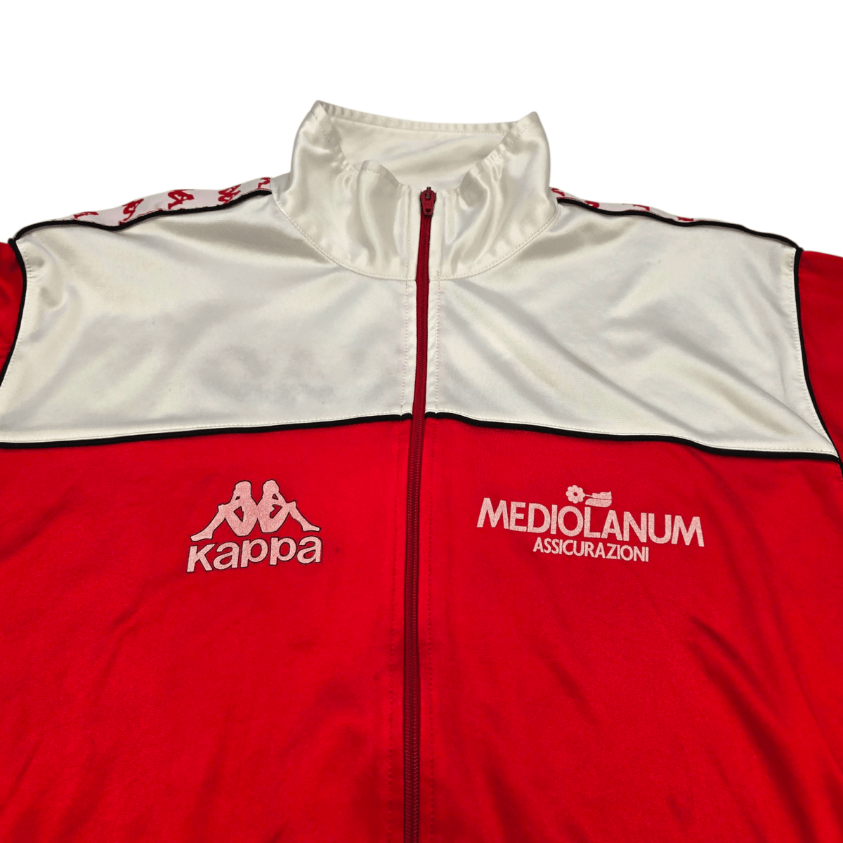 1988/90 AC Milan Tracksuit Top (L) Kappa - Football Finery - FF302002