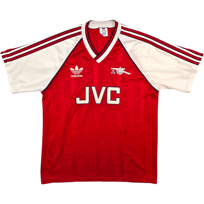 1988/90 Arsenal Home Football Shirt (M) Adidas - Football Finery - FF304998