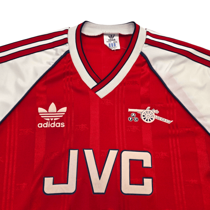 1988/90 Arsenal Home Football Shirt (M) Adidas - Football Finery - FF304998