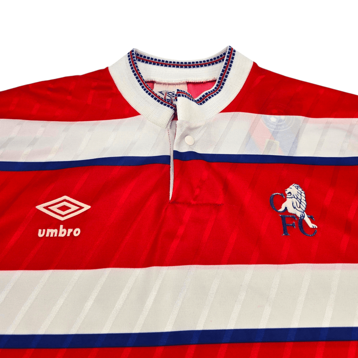 1988/90 Chelsea Away Football Shirt (M) Umbro - Football Finery - FF302989