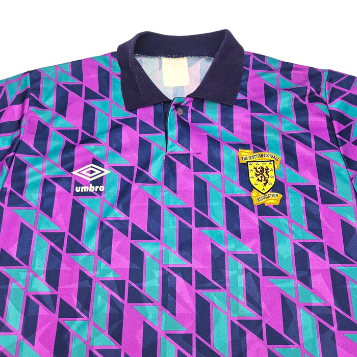 1988/90 Scotland Third Football Shirt (XL) Umbro - Football Finery - FF204191