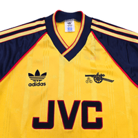 1988/91 Arsenal Away Football Shirt (S) Adidas - Football Finery - FF305390