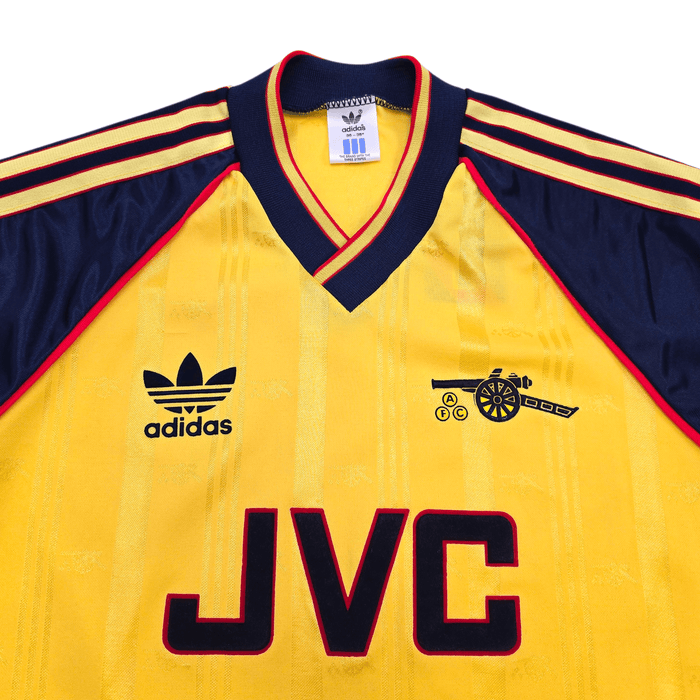 1988/91 Arsenal Away Football Shirt (S) Adidas - Football Finery - FF305390
