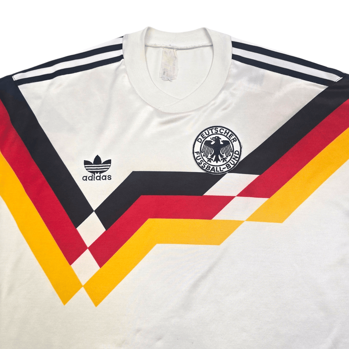 1988/91 Germany Home Football Shirt (L) Adidas - Football Finery - FF300126