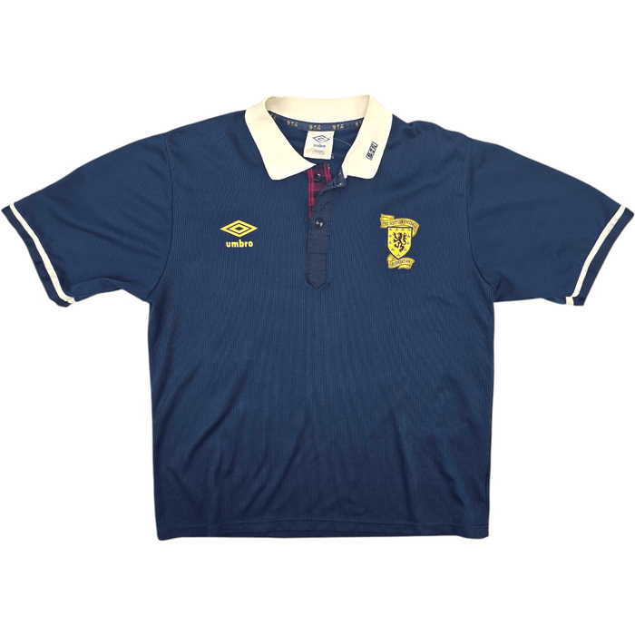1988/91 Scotland Home Football Shirt (M) Umbro - Football Finery - FF300377