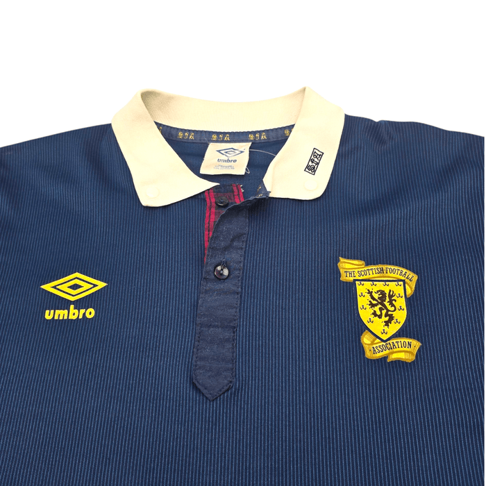 1988/91 Scotland Home Football Shirt (M) Umbro - Football Finery - FF300377