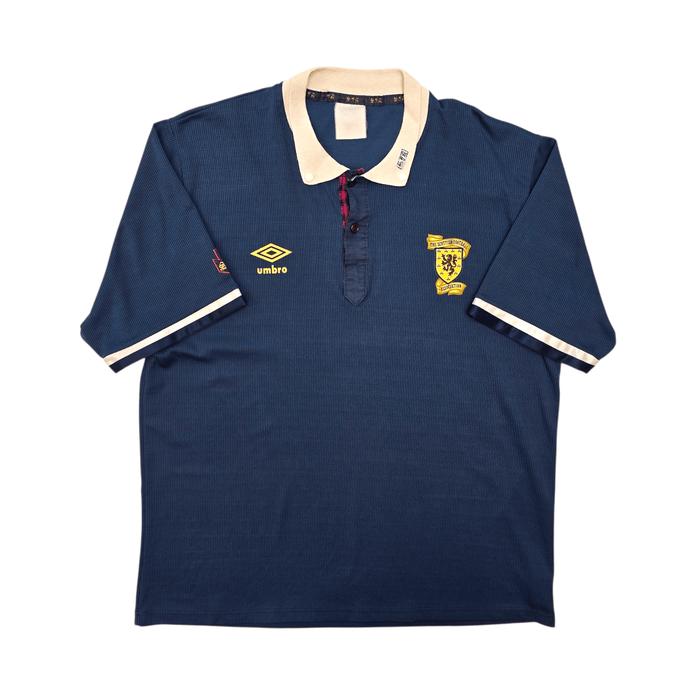 1988/91 Scotland Home Football Shirt (XL) Umbro - Football Finery - FF304474