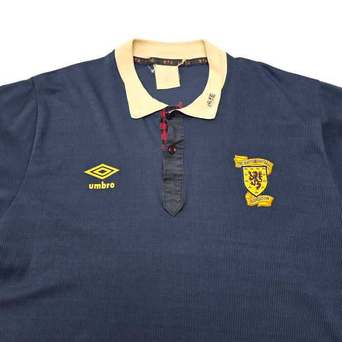 1988/91 Scotland Home Football Shirt (XL) Umbro - Football Finery - FF304474