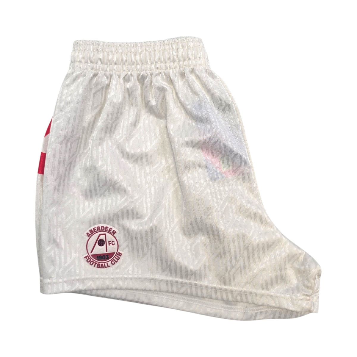 1989/90 Aberdeen Football Shorts (Y) Umbro | Away - Football Finery - SS10005