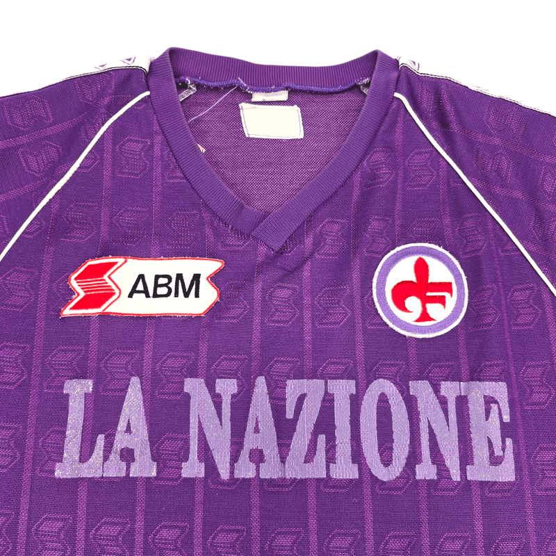 1989/90 Fiorentina Training Top (L) ABM - Football Finery - FF302276