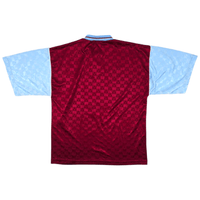 1989/90 West Ham United Home Football Shirt (L) Bukta - Football Finery - FF301302