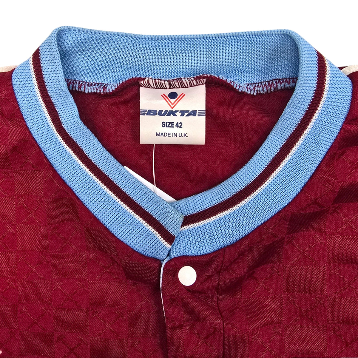 1989/90 West Ham United Home Football Shirt (L) Bukta - Football Finery - FF306532