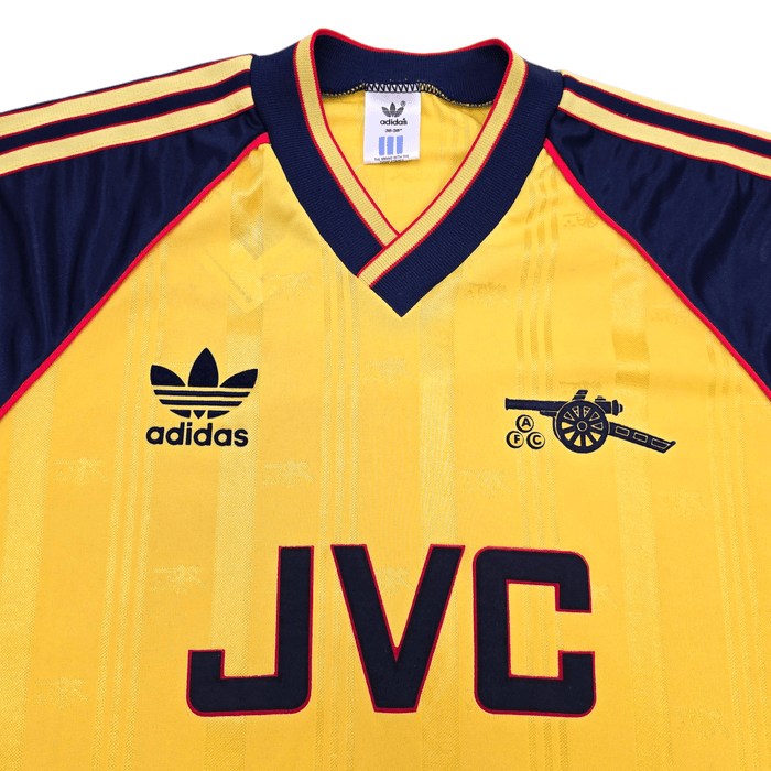 1989/91 Arsenal Away Football Shirt (S) Adidas - Football Finery - FF304631