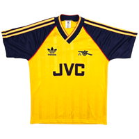 1989/91 Arsenal Away Football Shirt (S) Adidas - Football Finery - FF304631