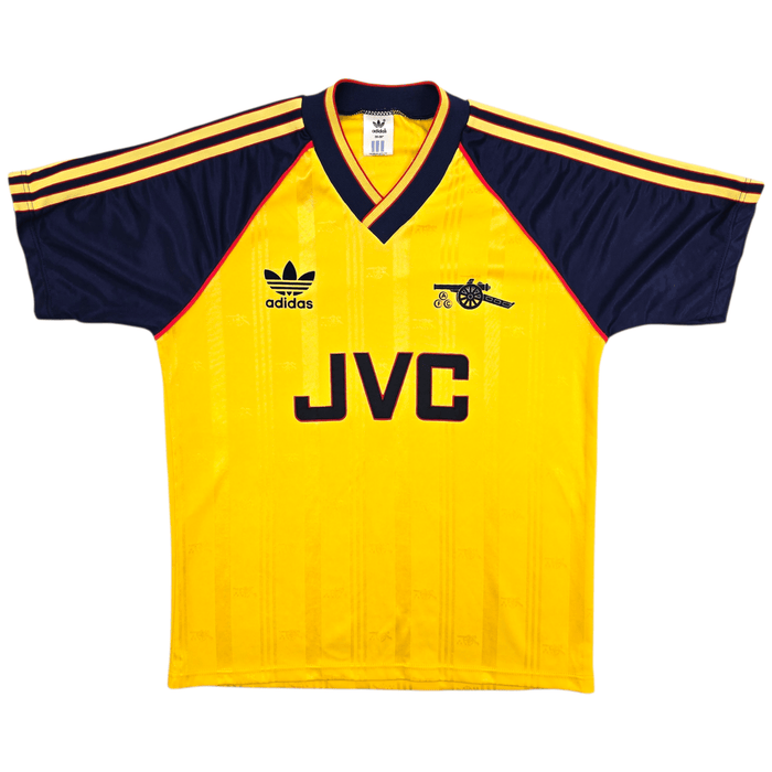 1989/91 Arsenal Away Football Shirt (S) Adidas - Football Finery - FF304631
