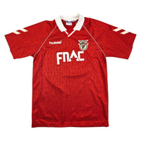 1989/91 Benfica Home Football Shirt (XL) Hummel - Football Finery - FF202851