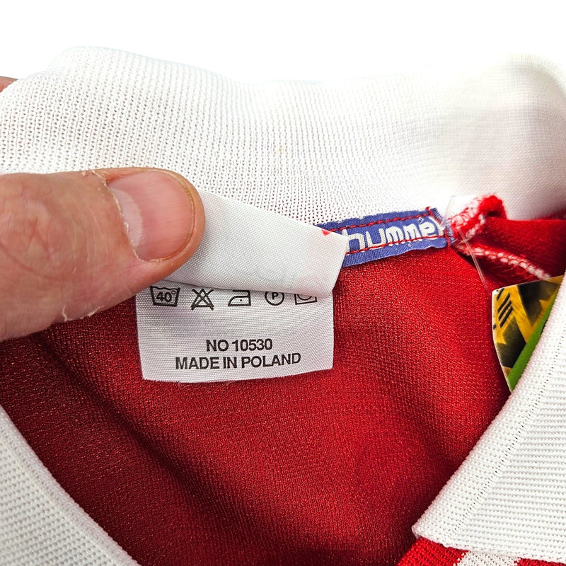 1989/91 Benfica Home Football Shirt (XL) Hummel - Football Finery - FF202851