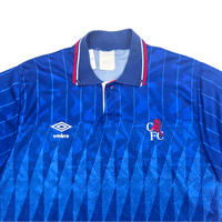 1989/91 Chelsea Home Football Shirt (XL) Umbro - Football Finery - FF303460